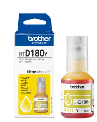 Imagen del producto de Brother BTD180Y Patrone Brother BTD180Y Tintenflasche Gelb ca.5000S