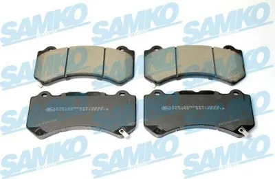 Produktbild von SAMKO Bremsbeläge Satz Vorne Bremsklötze für JEEP GRAND CHEROKEE IV (WK, WK2) 5SP2215