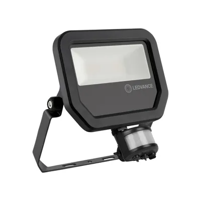 Zdjęcie produktu dla Naświetlacz LED 20W 2200lm 3000K IP65 Czarny z czujnikiem ruchu i zmierzchu LEDVANCE Floodlight