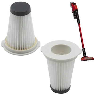 2 Ersatz-HEPA-Faltenfilter für Einhell TE-SV18 Li, waschbar