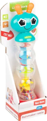 Immagine prodotto di Little Stars Sonaglio per neonati con spruzzino e specchietto