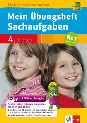 Immagine prodotto di Mein Übungsheft Sachaufgaben mit Online-Übungen 4. Klasse