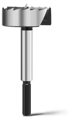 Image de Perceuse Forstner de 60 mm, avec tige hexagonale