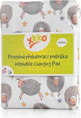 Produktbild von Wickelauflage, 50x70 - Dreamy Sheeps