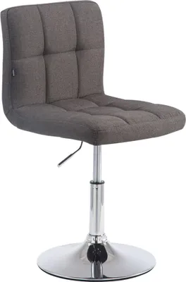 Produktbild von CLP Palma Lounger V2 Stoff Lounger höhenverstellbar und drehbar. dunkelgrau