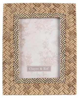 Obrázok produktu pre Rám na obraz Clayre & Eef 10x15 cm Hnedý polyresin
