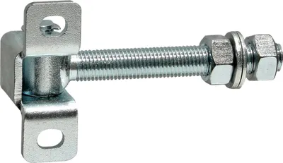 Produktbild von 2 Torscharnier Torangel Torband Torbänder M12 Hängscharnier Anschraubblech gebogen
