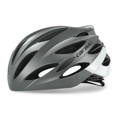 Produktbild von Fahrradhelm Erwachsene Herren Damen Fahrradhelm Rollerhelm Radfahren MTB BMX Road Bike Helm Mountainbike Skateboard S/M(52-58CM) Titan-weiß