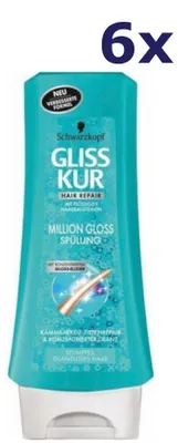 Produktbild von 6x Gliss-Kur Conditioner - Million Gloss 200 ml