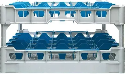Immagine prodotto di FRIES Clixrack portabicchieri dimensioni 90 x 90 mm, per 25 bicchieri, altezza: 230 mm