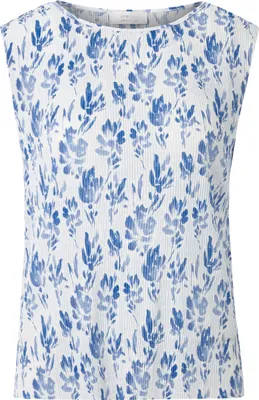 Produktbild von Rich & Royal printed crinkle top recycled Baumwolle blue S
