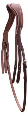 Image de Schockemöhle Sports Têtière Select Accessoires pour bridon Royal Oak/Cream/Silver WB