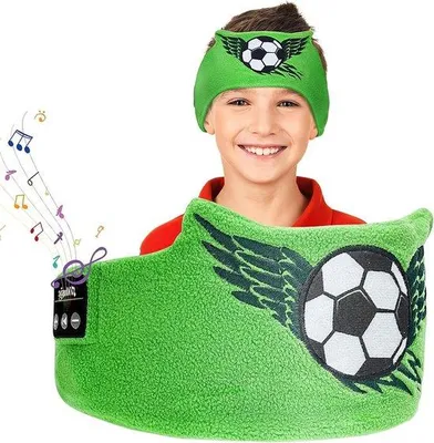 Productafbeelding van Slaapmasker met Bluetooth-hoofdtelefoon, zwart, voor reizen