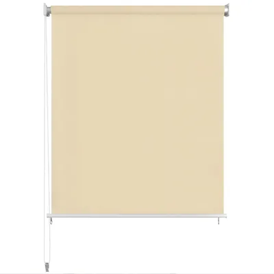 Obrázok produktu pre vidaXL Vonkajšia rolovaná clona, 145 cm (šírka) x 140 cm (výška), krémová farba