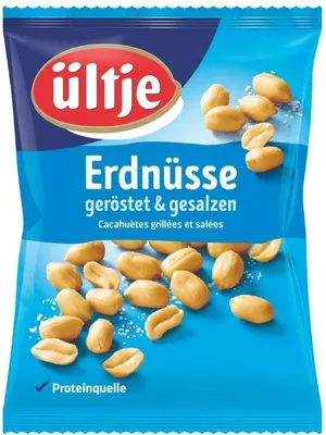 Produktbild von ültje Erdnüsse geröstet & gesalzen 200g