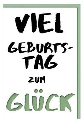 Produktbild von Geburtstagskarte Braun+Company, 11,5 × 17 cm, bunt, mit Briefumschlag