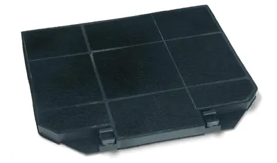 Aktivkohlefilter für Dunstabzugshaube, 26,5 x 23,5 cm, rechteckig