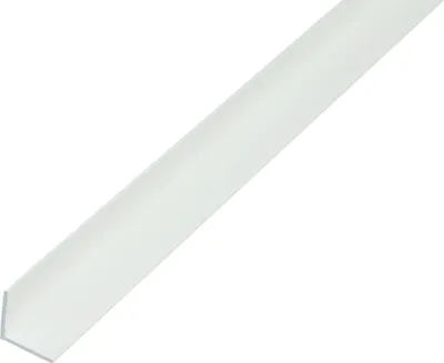 Produktbild von Alberts® Winkelprofil, Kunststoff, Länge 2,6m, versch. Größen-25 x 25 mm-1,5 mm
