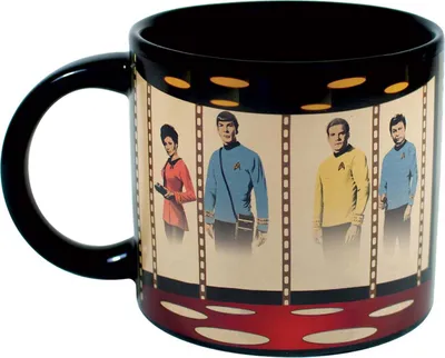 Zdjęcie produktu dla Kubek do kawy Star Trek Transporter z efektem cieplnym