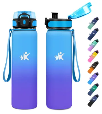 Produktbild von JAPORIA Trinkflasche 1L, Trinkflasche Edelstahl BPA-Frei, Thermoskanne Kalt&Warm