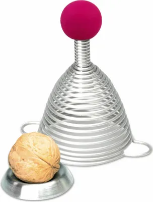 Immagine prodotto di Take2 Naomi Color Nussknacker, Nussöffner, Nuss Knacker, Walnussknacker, Federknacker, Silikonkugel Pink, 20153