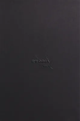 Produktbild von Rhodia Rhodia Touch Calligrapher pad Block A4+ 50 Bl blanko 130g Schwarz 116123C