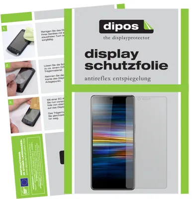 Produktbild von 2x Schutzfolie für Sony Xperia L3 matt Displayschutzfolie Folie Display Schutz