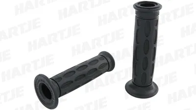 Produktbild von Progrip Griffgummi 713 Schwarz Offen Paar Ø22/25mm Länge 125 mm