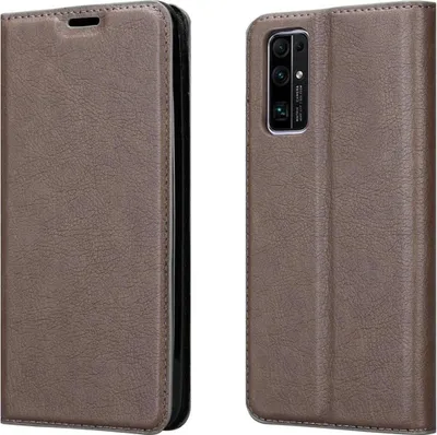 Image de Cadorabo Housse pour Honor 30 Housse de protection marron Etui pour téléphone portable Case Cover Fermeture magnétique