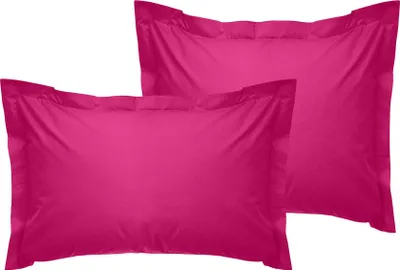 Produktbild von L'Essentiel Linge de Maison, Tonne Rosse - 34, Oxford-Kissenbezug-Set (2-teilig) (DE), 100 % BAUMWOLLE RANFORCE, Staubige Rose,  80 x 80+5 cm