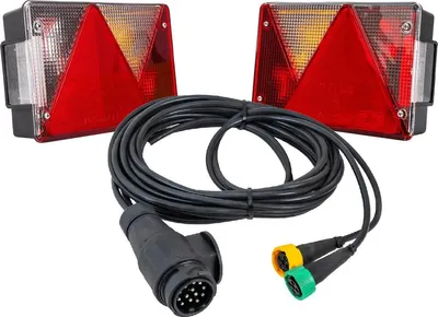 Produktbild von ASPÖCK MULTIPOINT IV Rücklichter + MANTES 4m 13PIN Kabelbaum