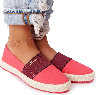 Produktbild von Geflochtene Espadrilles Big Star HH274478 Rot 37