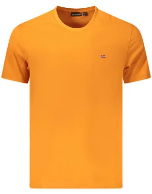 Produktbild von Herren Kurzarm-T-Shirt Orange - Nachhaltige Baumwolle & Stilvoll