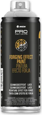 Produktbild von Sprühlack | MTN PRO | Rostschutz | Schmiedeeffekt | Grau | 400ml