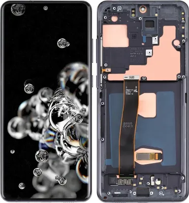 Produktbild von LCD displej a dotykové sklo, náhradný displej pre Samsung Galaxy S20 ULTRA 5G G988 G988B OLED, náhradné diely pre smartfón