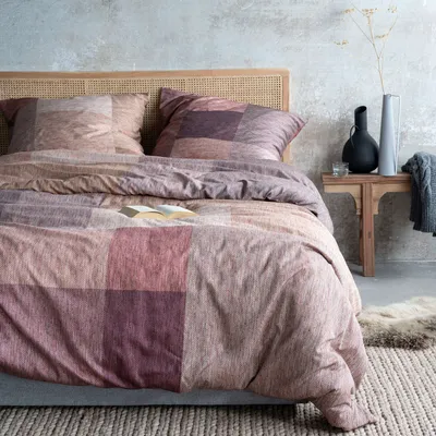 Produktbild von Irisette Satin Bettwäsche-Garnitur Magnus Magic 8878 Farbe kupfer-50 Größe 135x200+80x80 cm