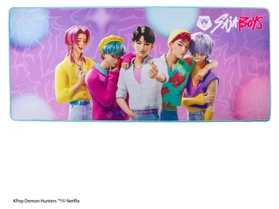 Image de Tapis de bureau pour chasseurs de démons KPop Saja Boys – Tapis de souris Gaming Anime Kpop