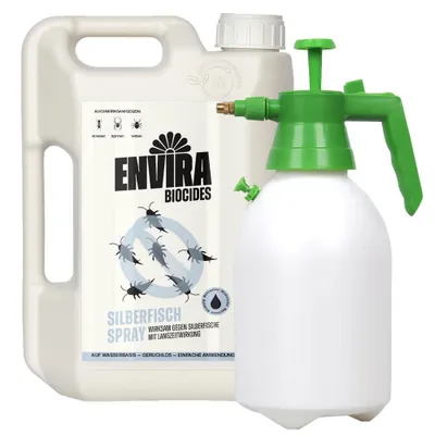 Produktbild von Envira Silberfisch Abwehrspray 2L mit Drucksprüher