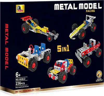 Produktbild von Bausteine 3D-Rennmodell