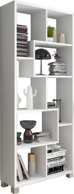 Produktbild von Veniano - Regal, 68x25x161h cm Weiß, 8 Böden
