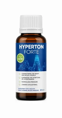 Obrázok produktu pre Hyperton Forte – kvapky na podporu srdca a krvného obehu – 20 ml