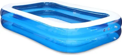 Produktbild von HI 62164 Familien Pool 211x132x46cm transparent-blau