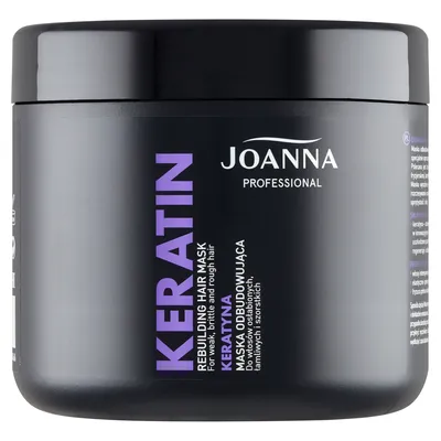 Immagine prodotto di Maschera rigenerante intensiva alla cheratina per capelli, 500g
