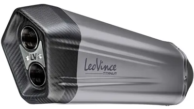 Produktbild von Leovince Lv-12 Suzuki V-strom 1050 Abs/xt 20-22 Ref:15303t Titanium&carbon Homologierter Schalldämpfer Silber Homologated Silber Homologated