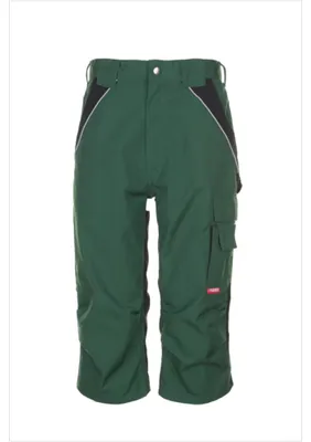 Produktbild von Planam Plaline 3/4 Hose grün/schwarz Gr. L, 2555052