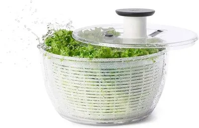 Produktbild von Famanu Salatschleuder - Effizientes Trocknen von Salaten - 6,2 Liter