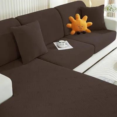 Immagine prodotto di Copertura per cuscino da seduta, elasticizzata, per 1 posto, design geometrico, antiscivolo, facile da pulire