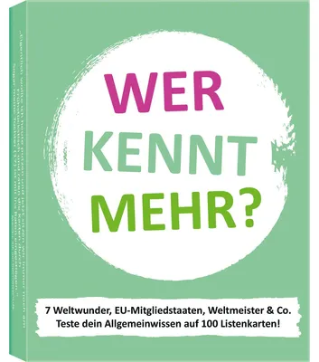 Image de Wer kennt mehr?