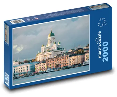 Obrázek produktu pro Puzzle 2000 Helsinská katedrála a pobřeží - martinpuzzle