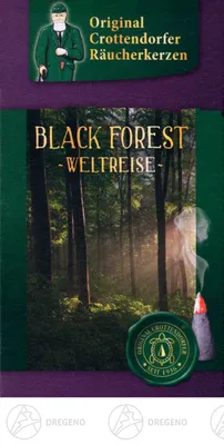 Produktbild von Crottendorfer Räucherkerzen - Weltreise - Black Forest von Crottendorfer